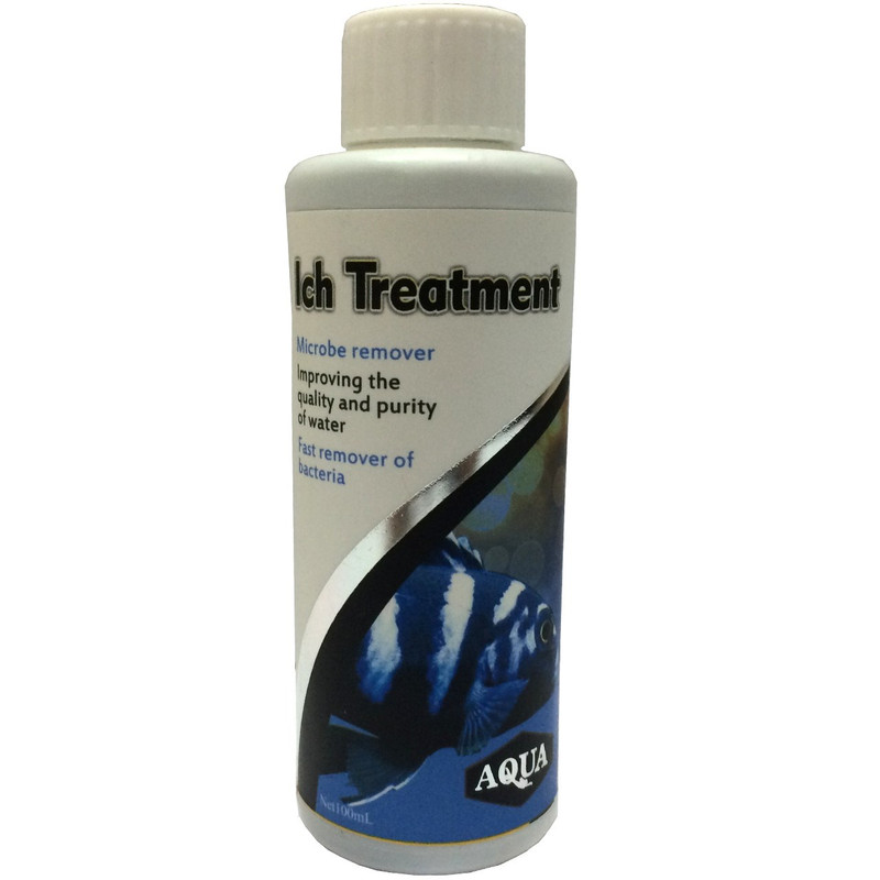 محلول درمان خال سفید آکوا حجم 100 میلی لیتر