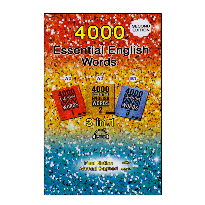 کتاب 4000Essential English Words 3in1 1-2-3 اثر Paul Nation انتشارات 360Pub