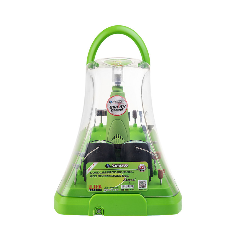 خرید و قیمت فرز مینیاتوری شارژی سیلور مدل SILVER-GTP01A21- -پارچه 23