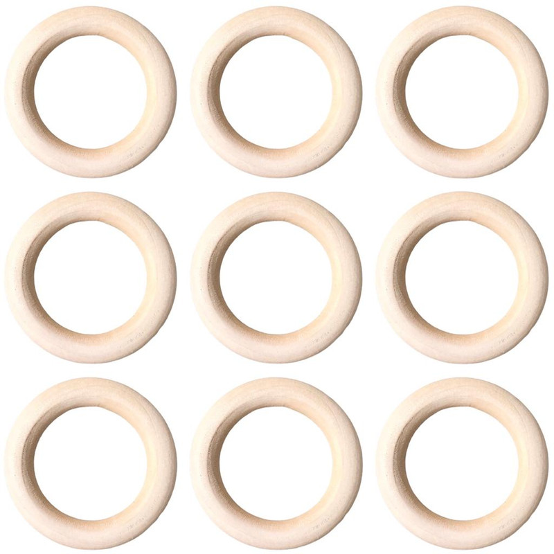 حلقه مدل چوبی کد 452 بسته 9 عددی