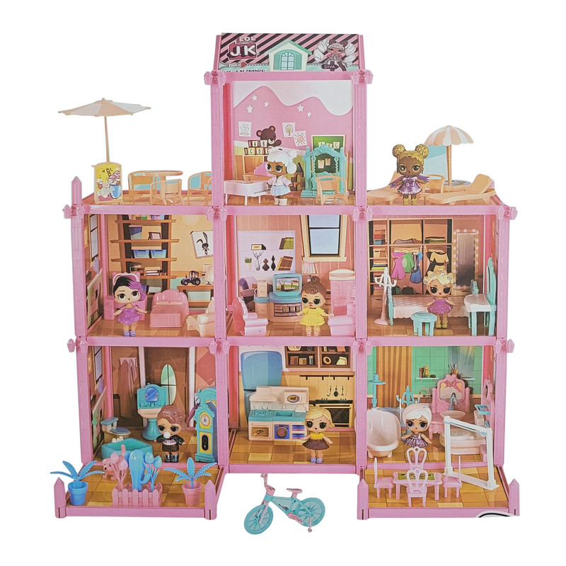 اسباب بازی ال او ال سوپرایز مدل خانه عروسکی کد 0014