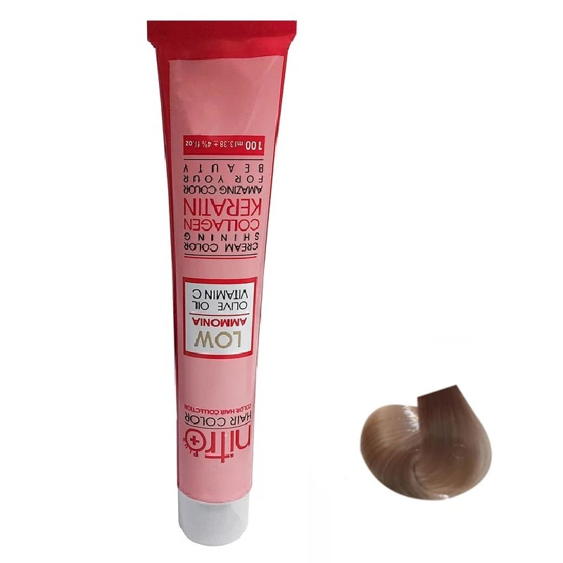 رنگ مو نیترو پلاس مدل Keratine شماره 512 حجم 100 میلی لیتر رنگ سوپر یخی