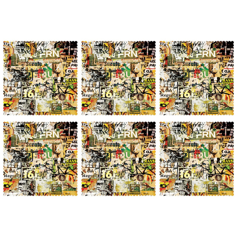 زیر بشقابی کد U1-42001 بسته 6 عددی