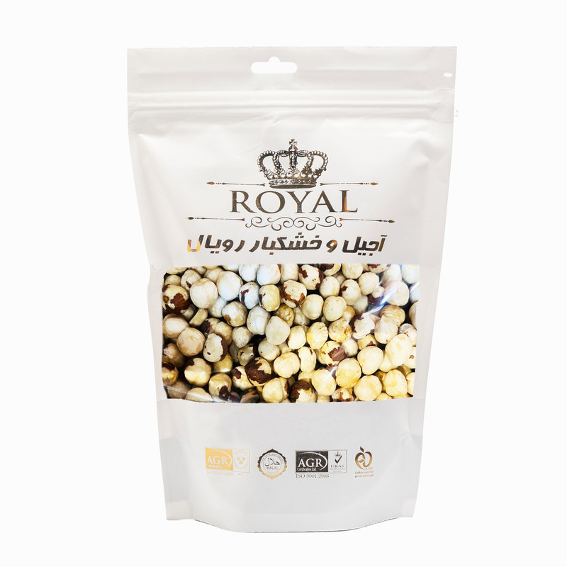 مغز فندق بوداده بی نمک ایرانی رویال - 1000 گرم