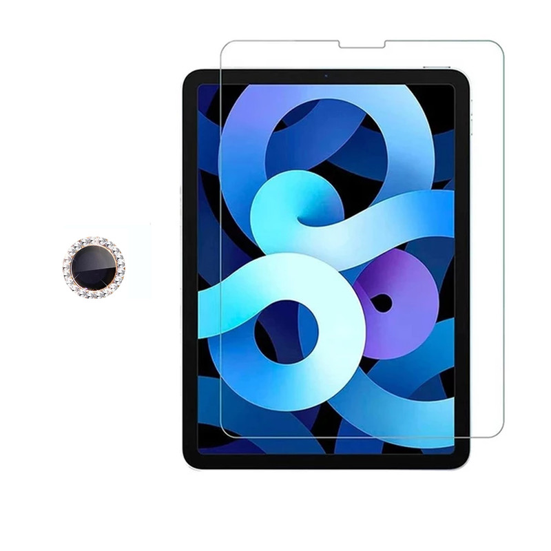 محافظ صفحه نمایش مدل Redmi_Diamond مناسب برای تبلت اپل iPad Air 5th generation Wi-Fi به همراه محافظ لنز دوربین