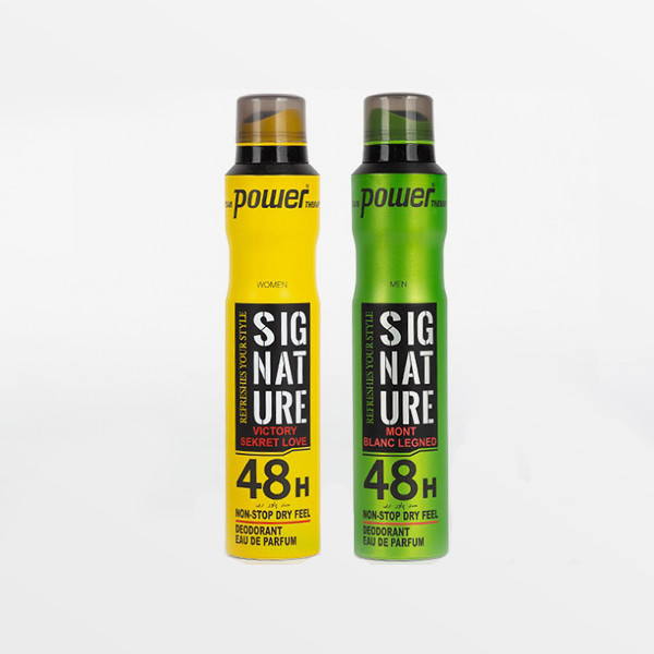 اسپری بدن پاور مدل ویکتوریاسکرت و مونت بلک لجند حجم 200 میلی لیتر مجموعه 2 عددی