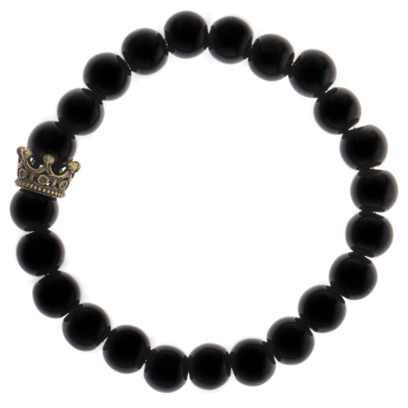 خرید و قیمت دستبند لاچو طرح تاج کد 2019