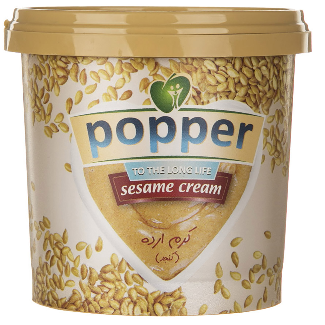 کرم ارده پوپر مقدار 185 گرم