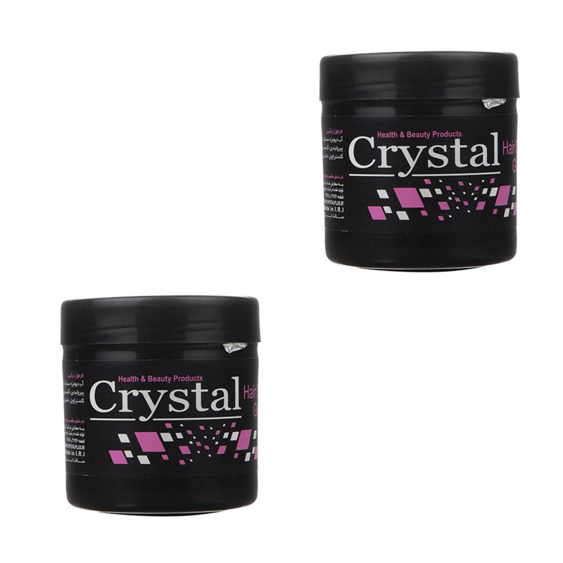 چسب مو کریستال مدل بیوتی حجم 200 میلی لیتر مجموعه 2 عددی
