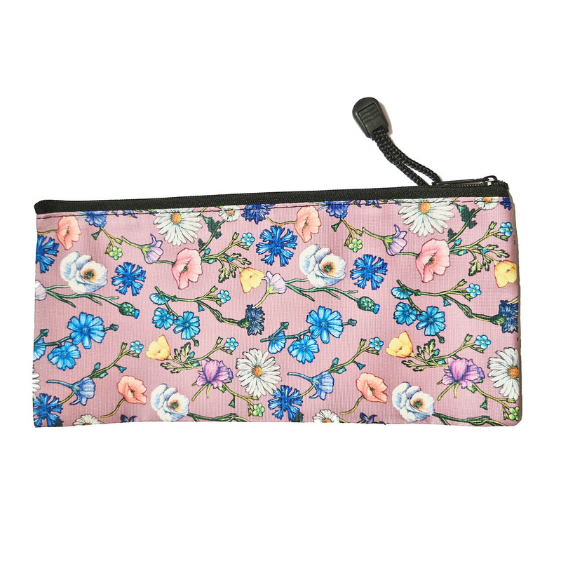 خرید و قیمت کیف لوازم آرایش زنانه مدل چرمی گلدار