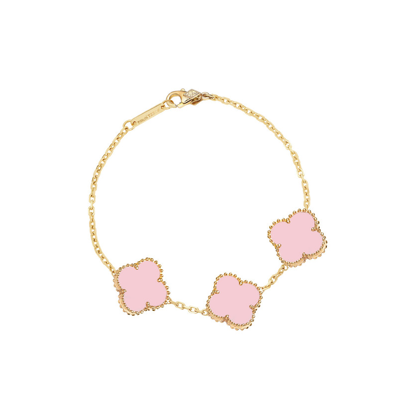 دستبند زنجیری طلا 18 عیار زنانه ماوی گالری مدل ونکلیف بولد 3