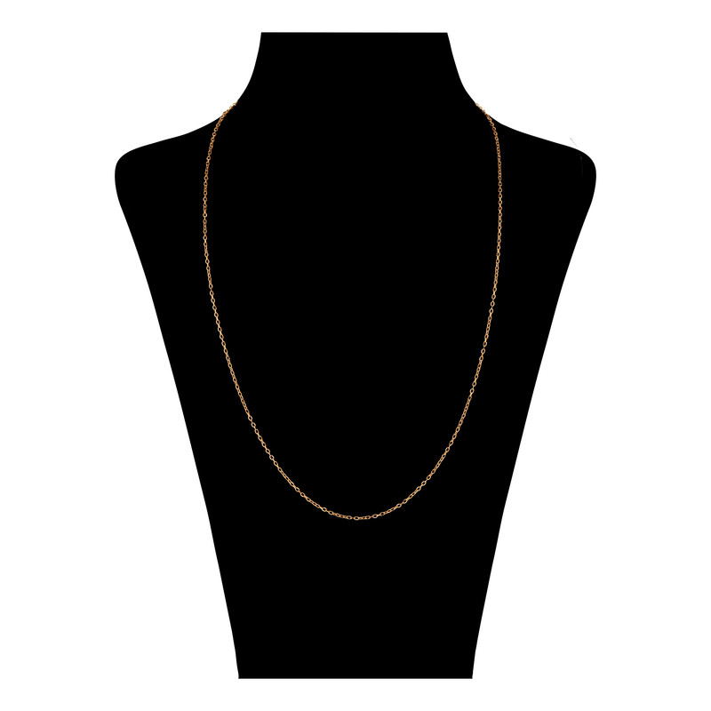 زنجیر طلا 18 عیار زنانه میو گلد مدل Z345