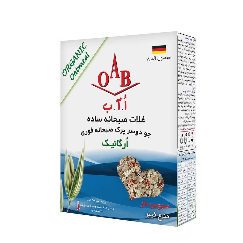 جو دوسر پرک صبحانه ارگانیک اُ.آ.ب - 200 گرم