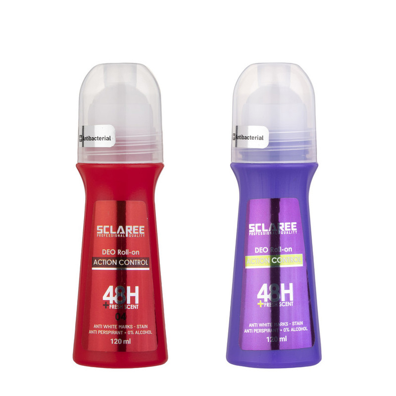 رول ضد تعریق اسکلاره مدل 04 حجم 120 میلی لیتر به همراه رول ضد تعریق اسکلاره مدل 11