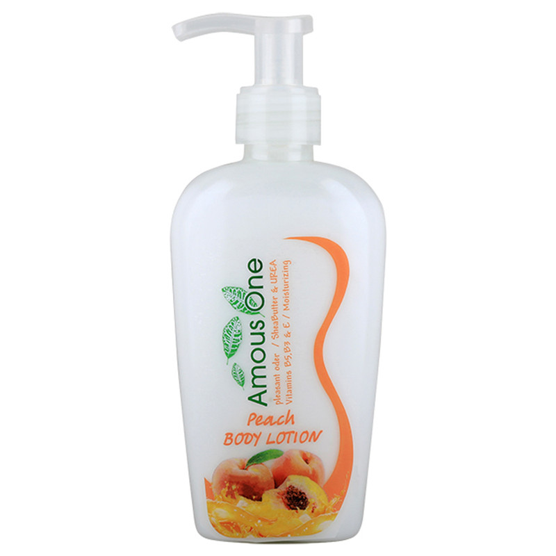 خرید و قیمت لوسیون بدن آموس وان مدل هلو حجم 200 میلی لیتر