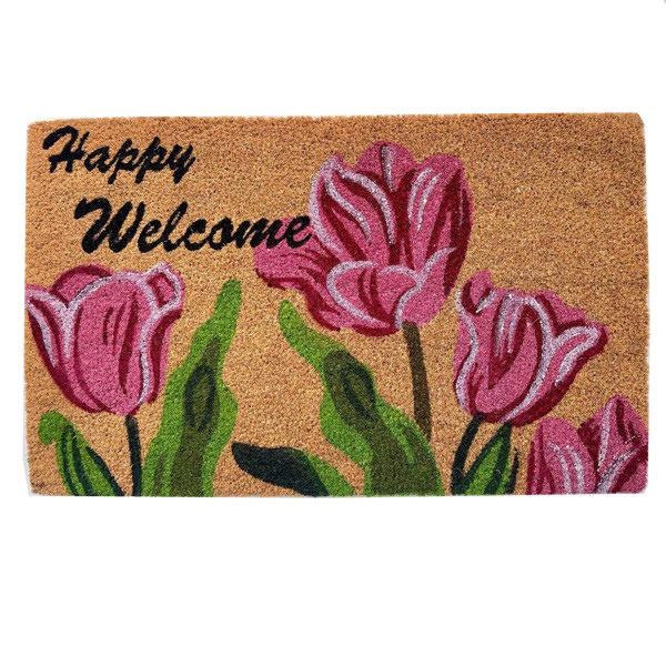 خرید و قیمت پادری بارک طرح هپی ولکام کد 2854 سایز 75x45 سانتی متر