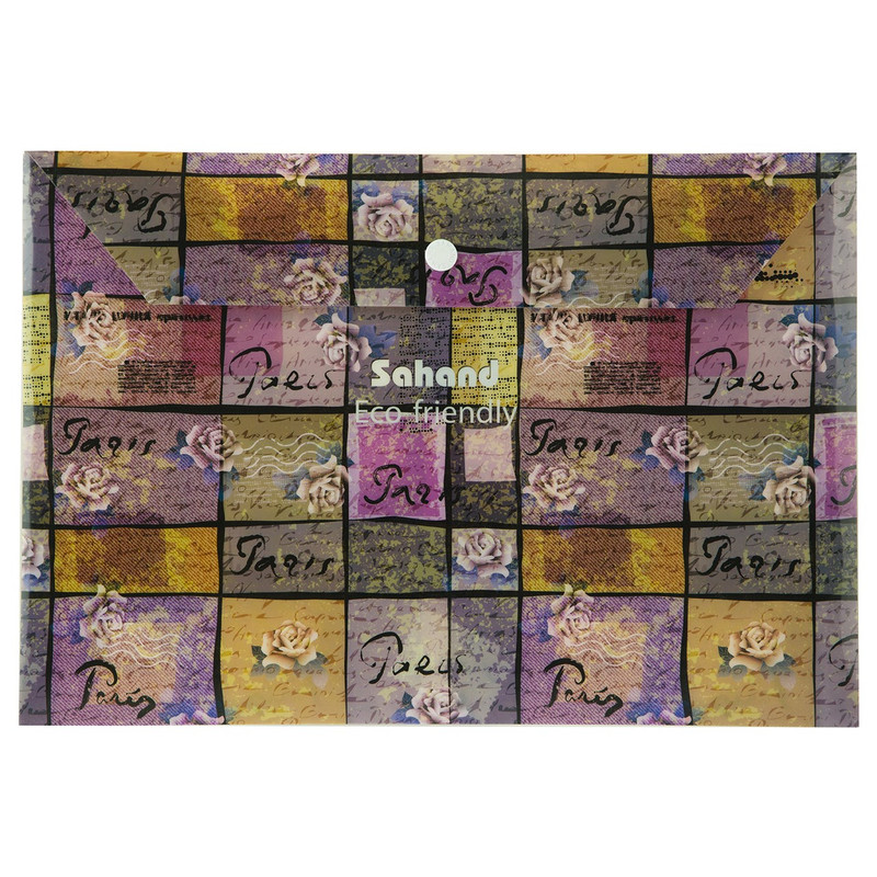 پوشه دکمه دار سهند مدل 0371P سایز A4