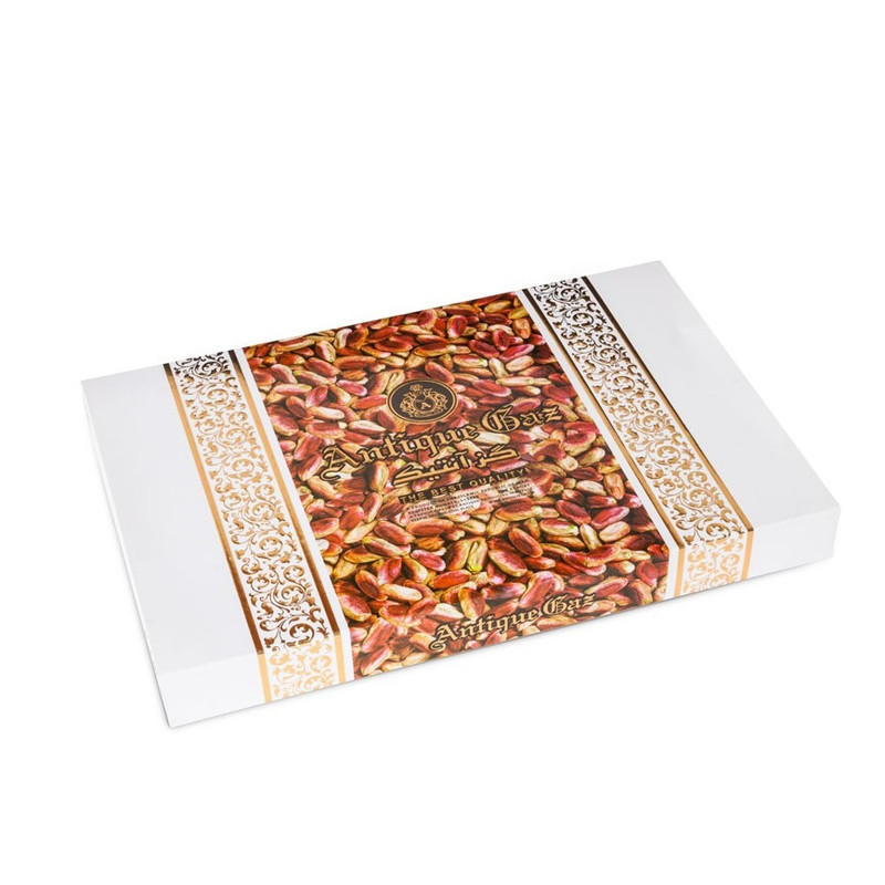 خرید و قیمت گز 28 درصد پسته آنتیک مقدار 400 گرم