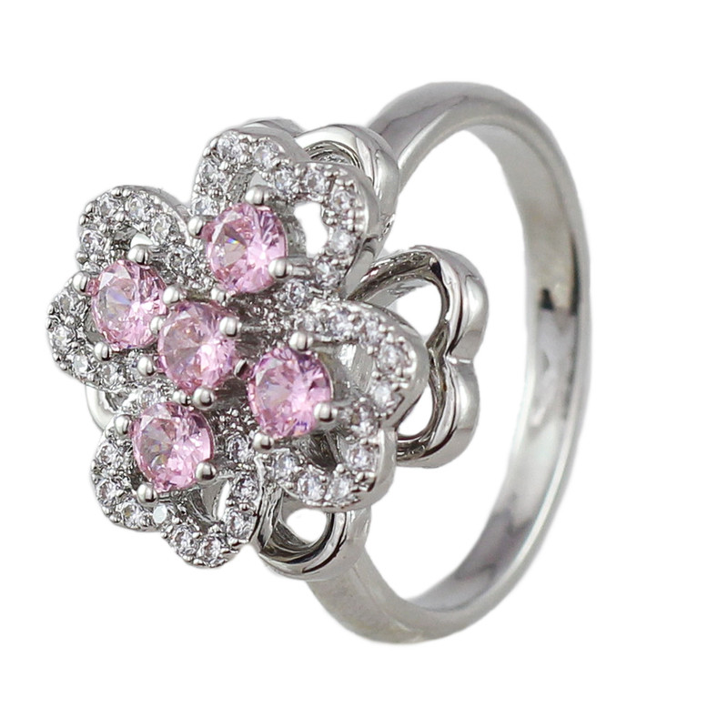 خرید و قیمت انگشتر زنانه مدل اسپینری کد yy549