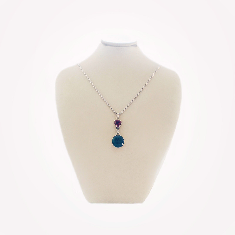 گردنبند نقره کد 11