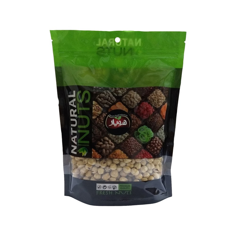 خرید و قیمت مغز فندق نمکی ممتاز هویار - 1000 گرم