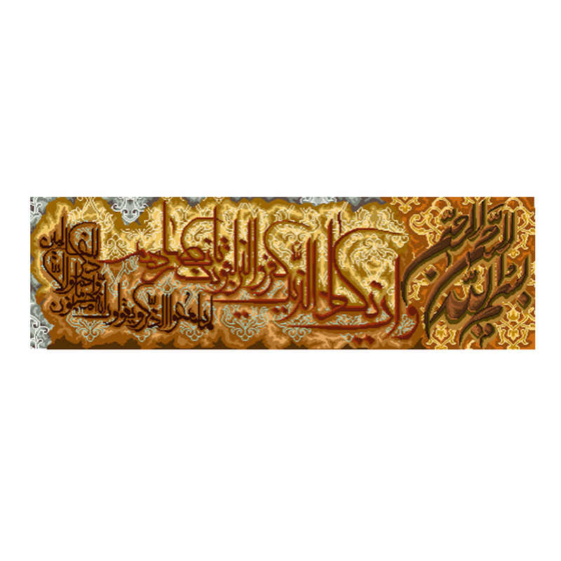 نخ و نقشه تابلوفرش مدل 2296