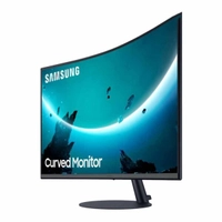 مانیتور خمیده سامسونگ C27T550 سایز 27 اینچ Monitor Samsung C27T550 Monitor Samsung