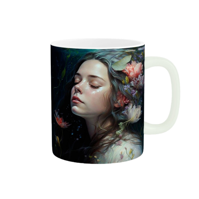 ماگ طرح دخترانه کد wall-7781