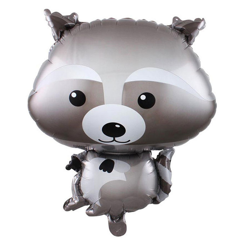 بادکنک فویلی لاکی بالونز مدل راکون کد 1056