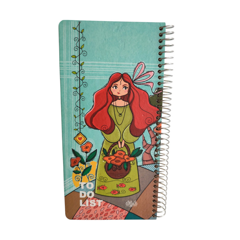 دفترچه یادداشت 80 برگ دایان طرح تودولیست مدل فانتزی کد 13