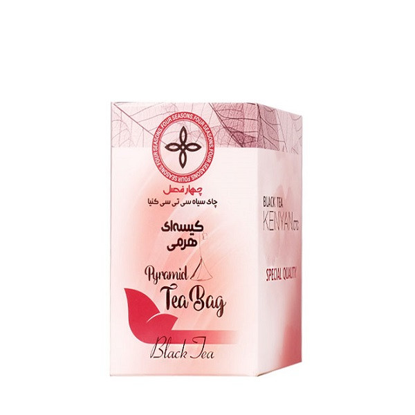 خرید و قیمت چای سیاه کیسه ای سی تی سی کنیا چهارفصل بسته 14 عددی