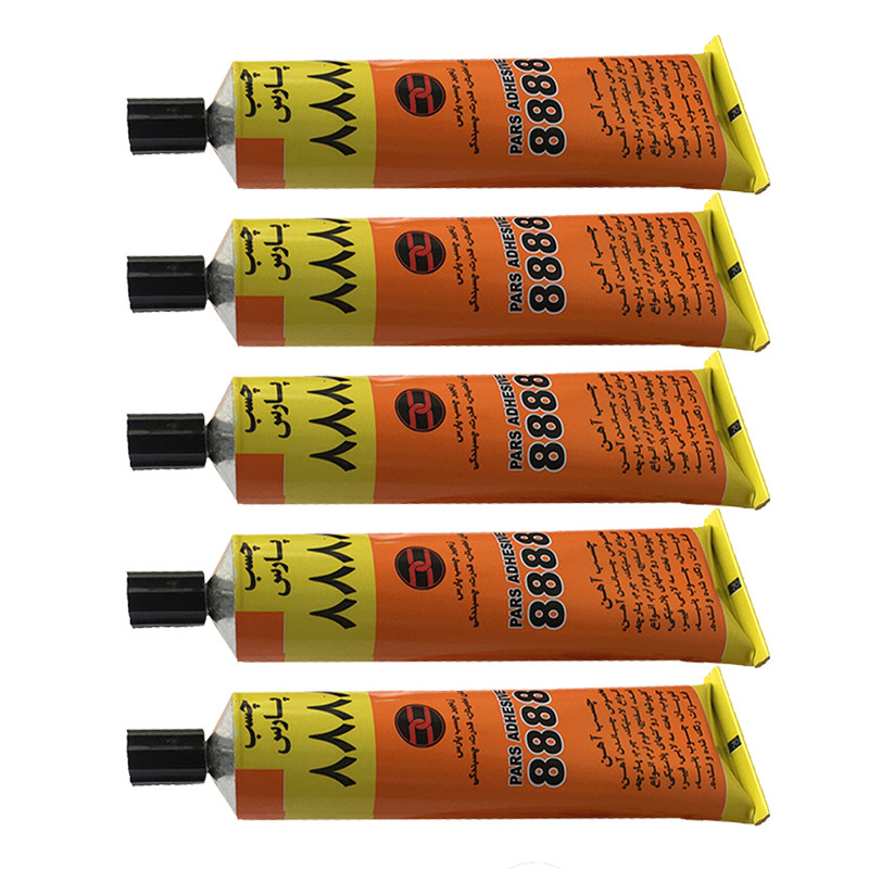 چسب آهن پارس کد 8888 حجم 100 میلی لیتر بسته 5 عددی