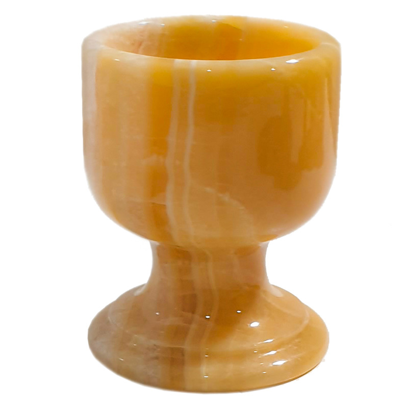 لیوان سنگی مدل مرمر پرتقالی کد JAM01