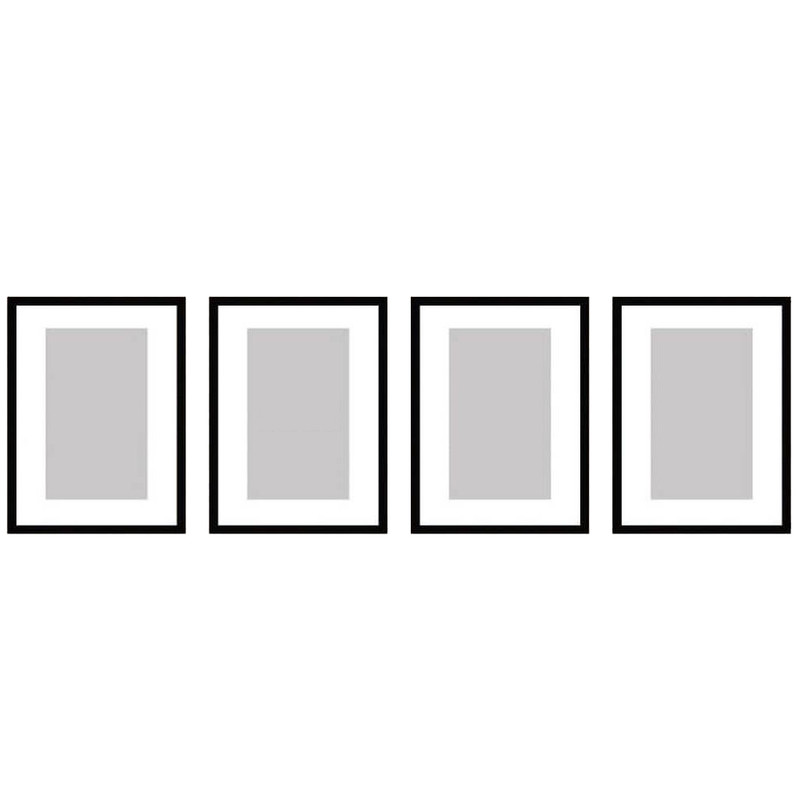 قاب عکس بکلیت مدل پاسپارتو 215-109 مجموعه 4 عددی