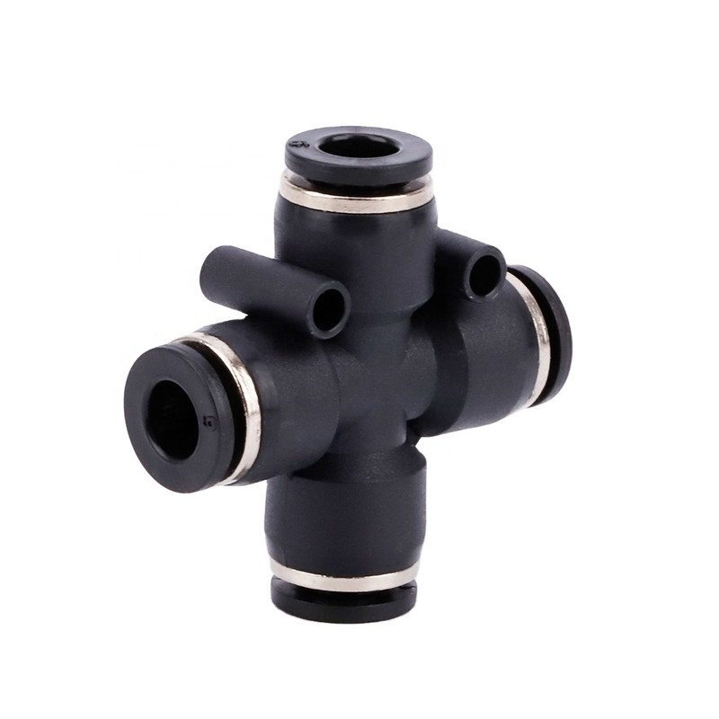 رابط اتصال پنوماتیک مدل چهار راهی کد P6