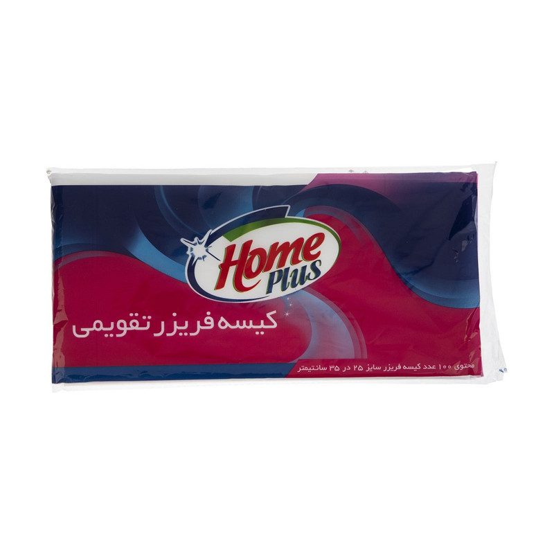 کیسه فریزر هوم پلاس مدل SAT614 بسته 100 عددی