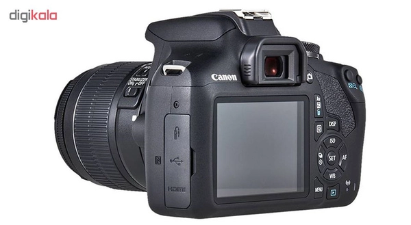دوربین دیجیتال کانن مدل EOS 2000D به همراه لنز 18-55 میلی متر IS II 33