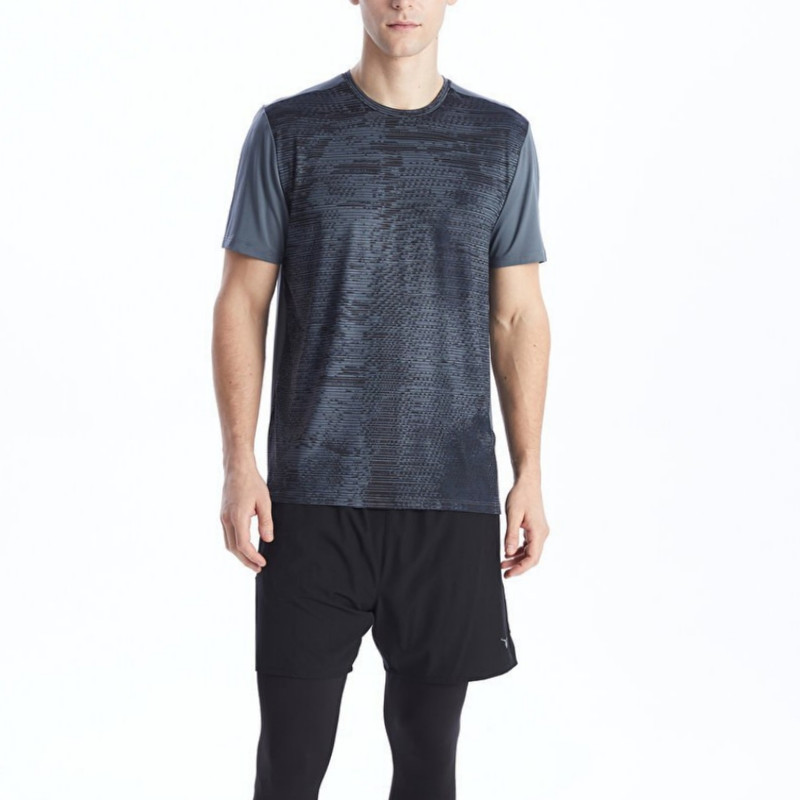 تی شرت ورزشی مردانه ال سی وایکیکی مدل فیت اسلیم Rebeka