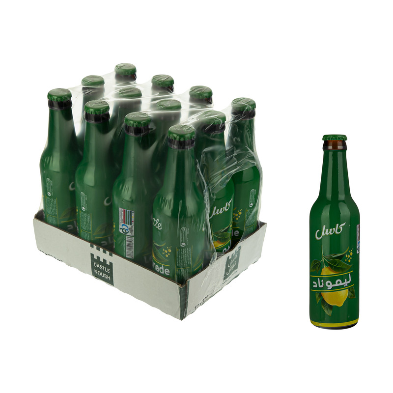 نوشیدنی لیموناد کاسل - 320 میلی لیتر بسته 12 عددی
