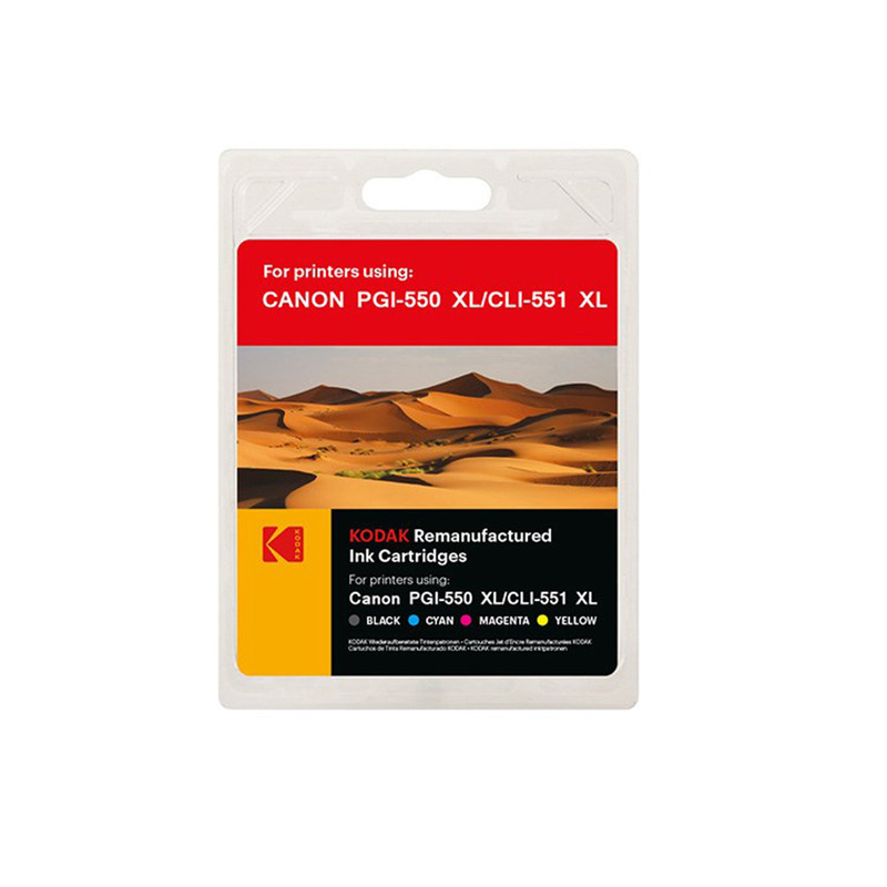 کارتریج رنگی کداک مدل PGI-550 XL / CLI-551 XL
