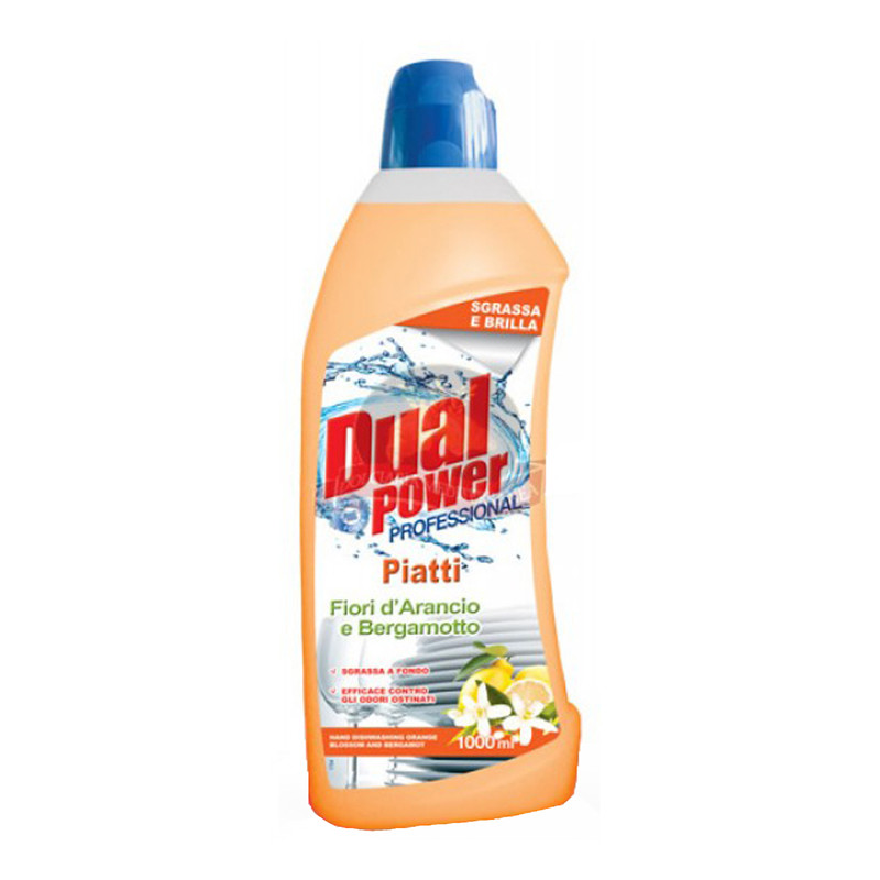 مایع ظرفشویی دوآل پاور مدل Piatti حجم 1لیتر