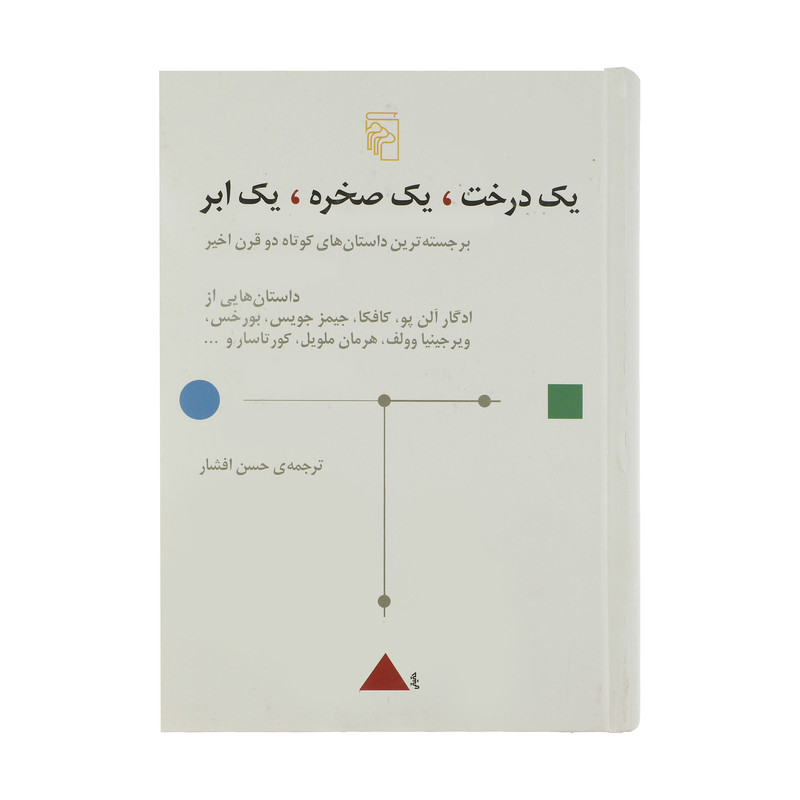 کتاب یک درخت، یک صخره، یک ابر اثر ادگار آلن پو نشر مرکز