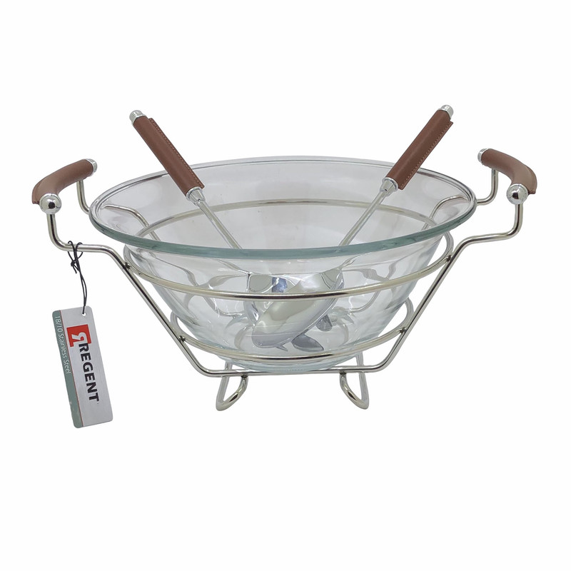 سالاد خوری ریجنت مدل دسته چرمی