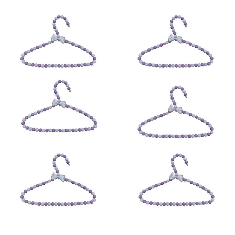 چوب لباسی نوزاد کد 3589 بسته 6 عددی