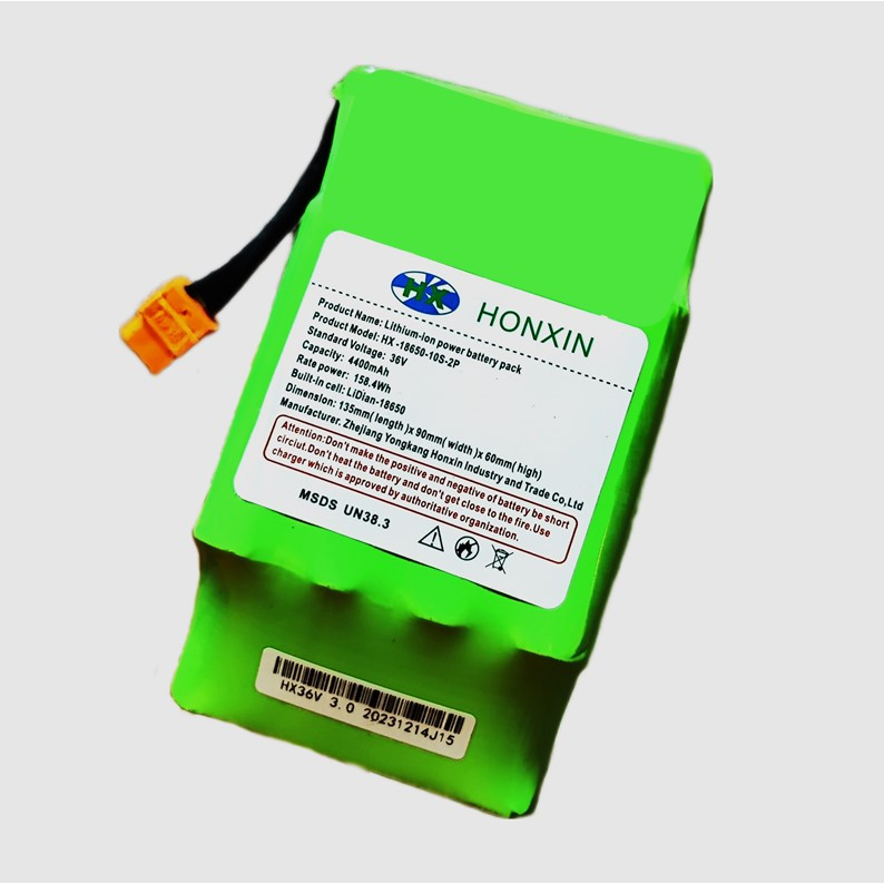 باتری اسکوتر برقی هاناکسین مدل لیتیوم 20 سلولی