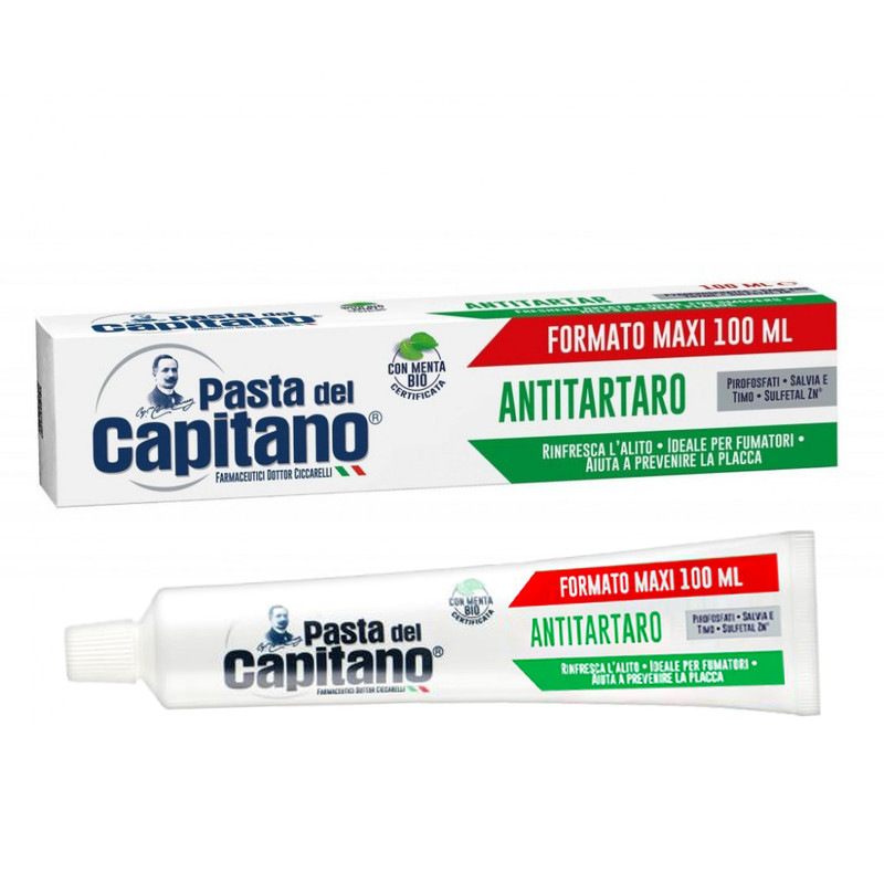 خرید و قیمت خمیر دندان پاستا دل کاپیتانو مدل Antitartaro حجم 100 میلی لیتر