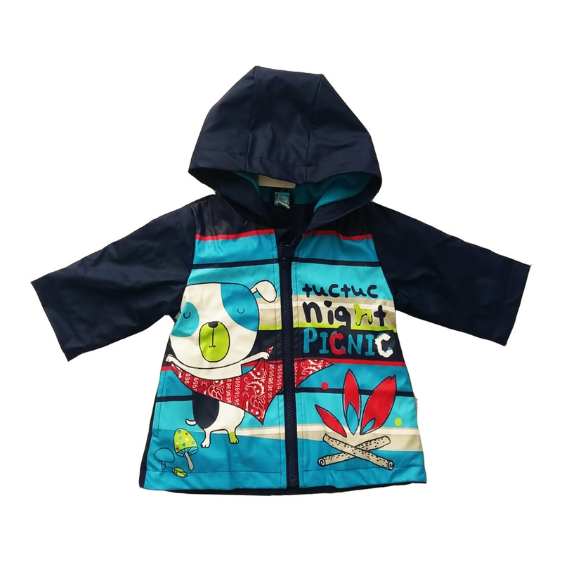 کاپشن نوزادی پسرانه توک توک مدل لوپیل