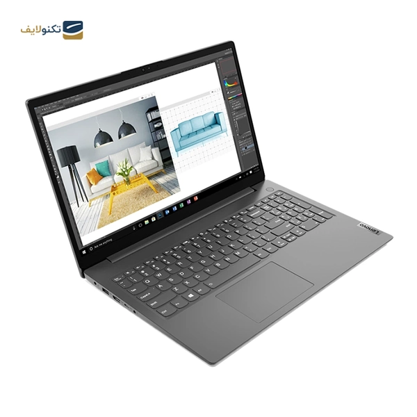 لپ تاپ لنوو 15.6 اینچی مدل V15 i3 1115G4 12GB 1TB HDD 256GB SSD 00