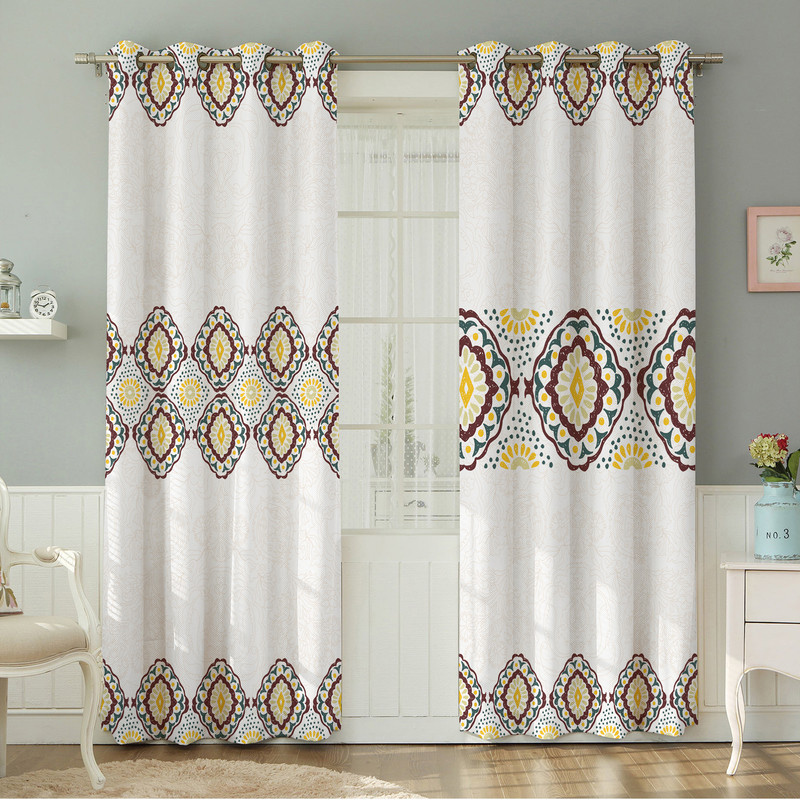 پرده نیروانا طرح مدرن مدل مخمل کد 4523 سایز 140×280 سانتی متر