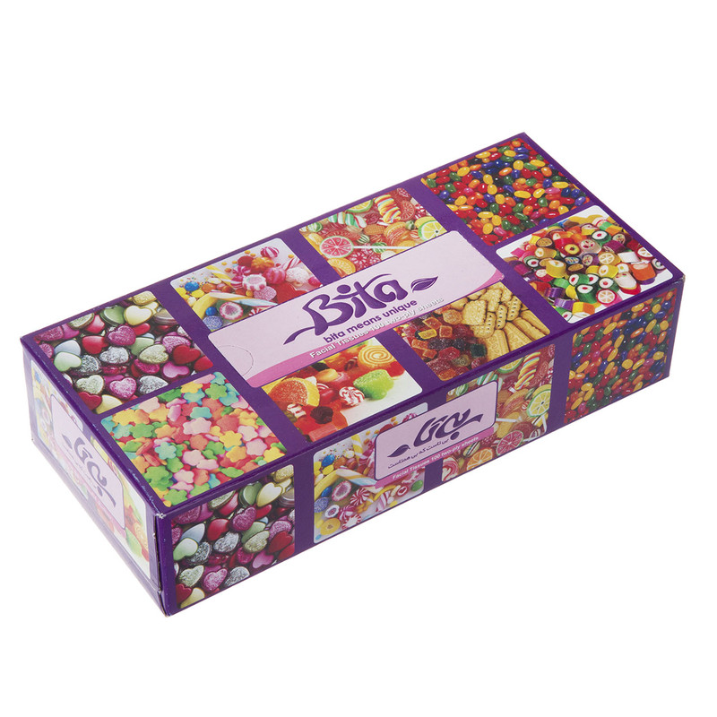 خرید و قیمت دستمال کاغذی 100 برگ بی تا مدل Abnabat